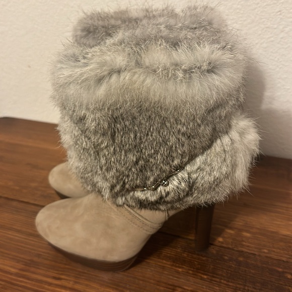 Coach Athena soft nubuck rabbit boots - Picture 3 of 10